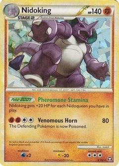 Nidoking - 6/102 (Cracked Ice Holo) - Deck Exclusives Holofoil-1