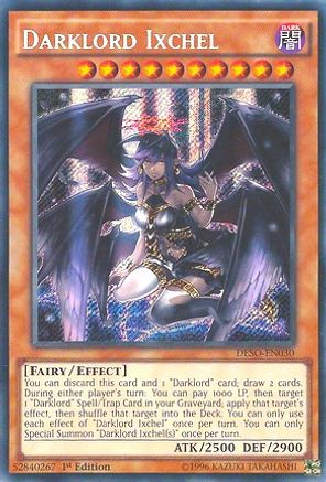 Darklord Ixchel (DESO-EN030) - Destiny Soldiers 1st Edition-1