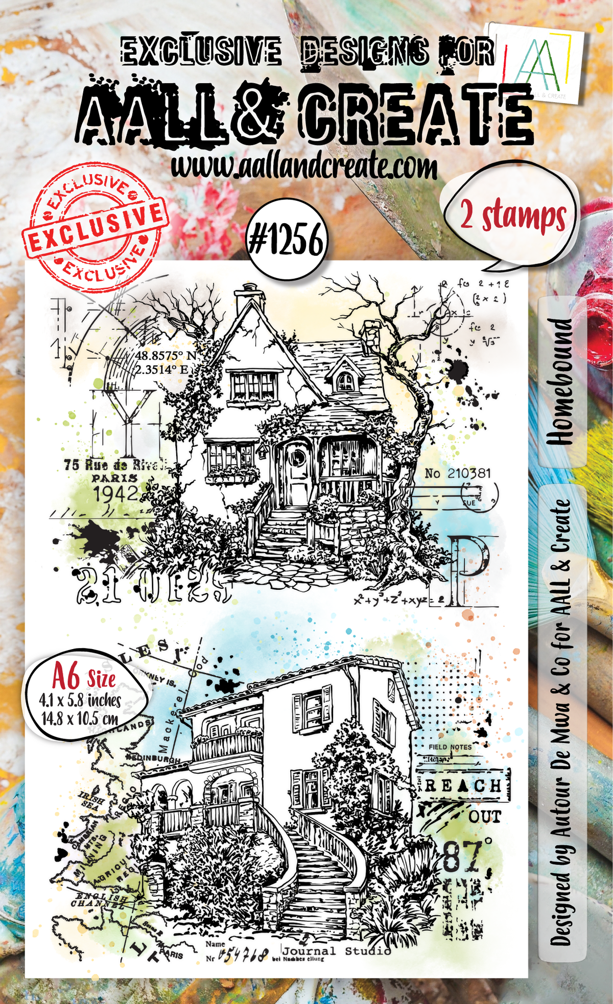 AALL and Create - A6 Stamp Set - Homebound-1