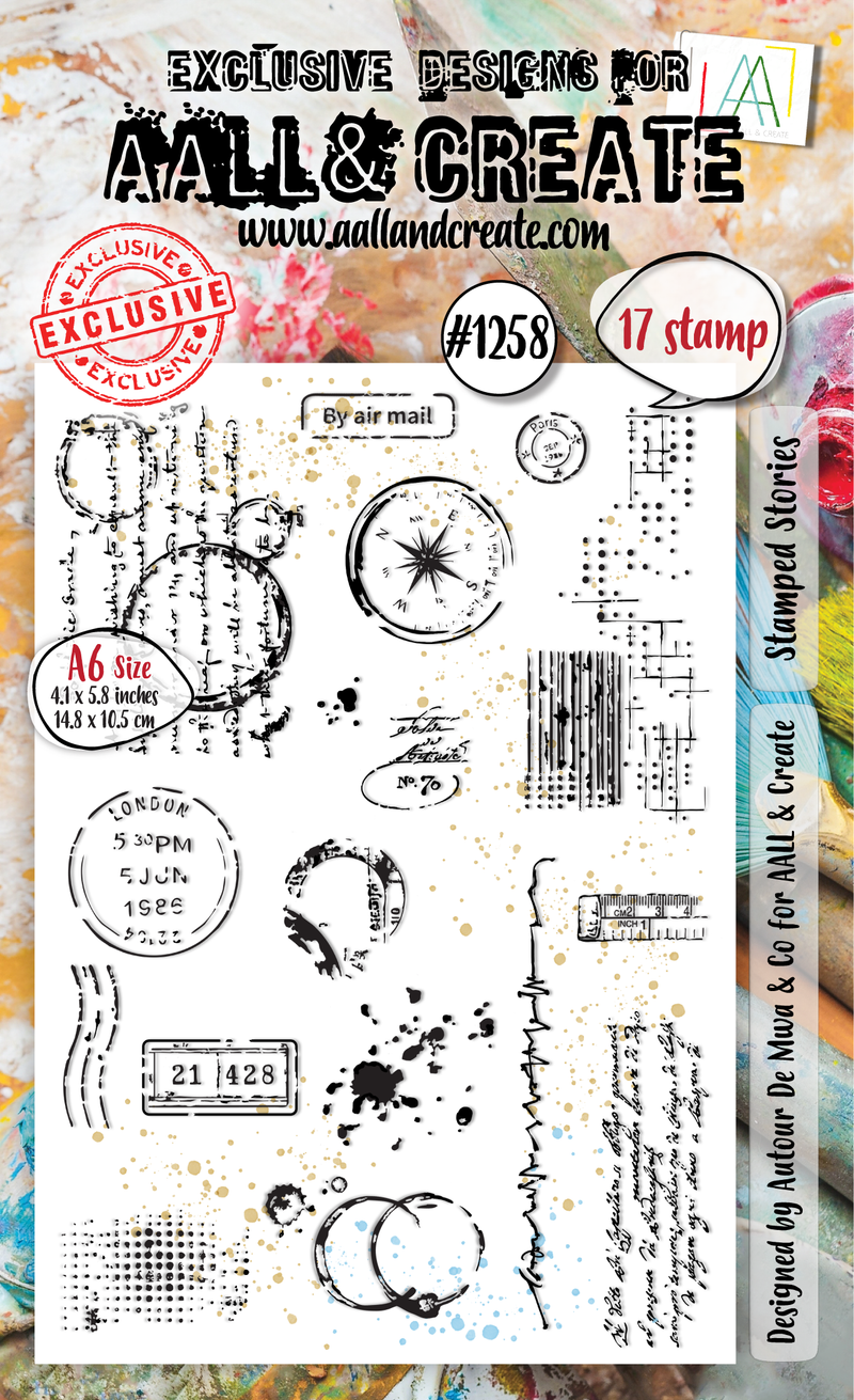 AALL and Create - A6 Stamp Set - Stamped Stories-1