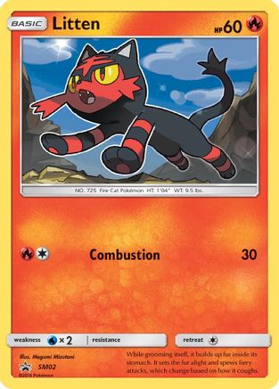 Litten - SM02/248 - SM Promos Holofoil-1