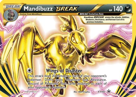Mandibuzz BREAK XY182/211 - XY Promos Holofoil-1
