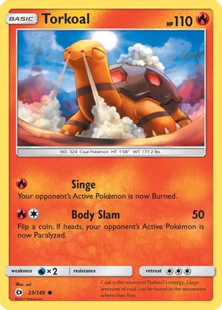 Torkoal 23/149 - SM Base Set-1