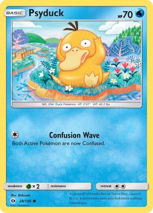 Psyduck 28/149 - SM Base Set-1