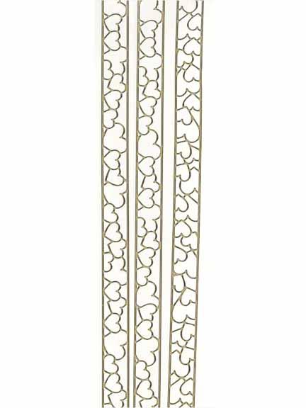 Deco Stickers - Heart Ribbon-1