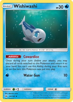 Wishiwashi 44/149 - SM Base Set-1