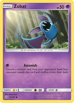 Zubat 54/149 - SM Base Set-1