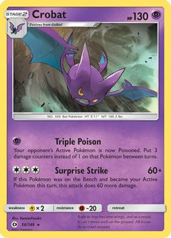 Crobat 56/149 - SM Base Set-1