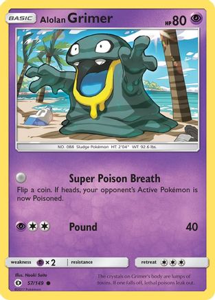 Alolan Grimer 57/149 - SM Base Set-1