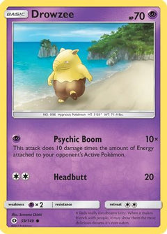 Drowzee 59/149 - SM Base Set-1