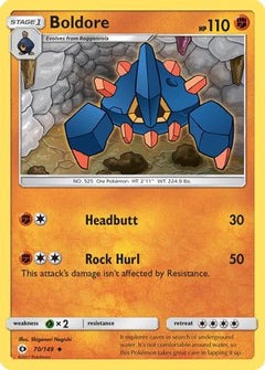 Boldore 70/149 - SM Base Set Reverse Holofoil-1