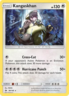 Kangaskhan 99/149 - SM Base Set Reverse Holofoil-1