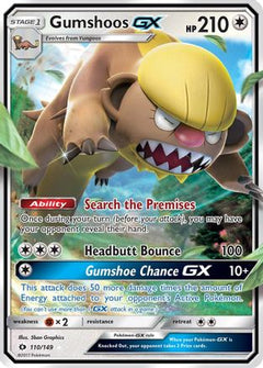 Gumshoos GX 110/149 - SM Base Set Holofoil-1