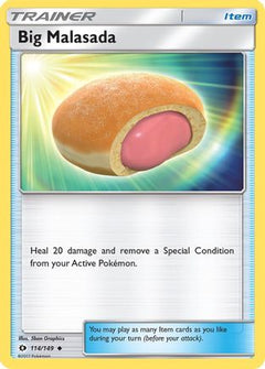 Big Malasada 114/149 - SM Base Set Reverse Holofoil-1