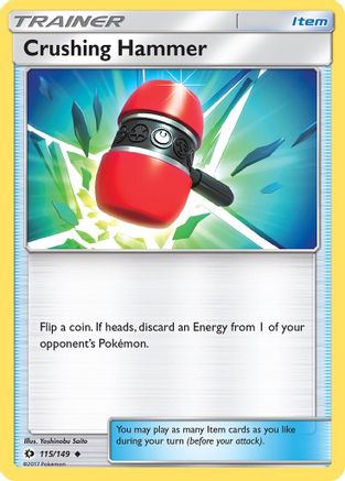 Crushing Hammer 115/149 - SM Base Set-1