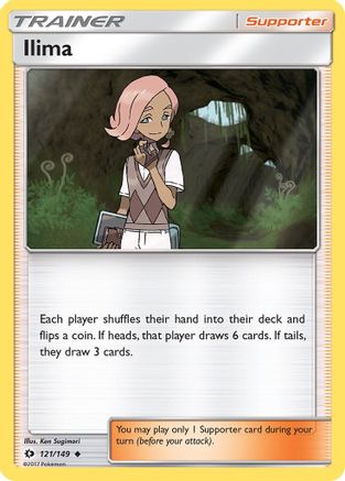 Ilima 121/149 - SM Base Set Reverse Holofoil-1