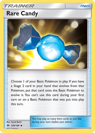 Rare Candy 129/149 - SM Base Set