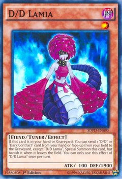 D/D Lamia (SDPD-EN005) - Structure Deck: Pendulum Domination 1st Edition-1