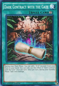 Dark Contract with the Gate (SDPD-EN024) - Structure Deck: Pendulum Domination 1st Edition-1