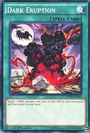 Dark Eruption (SDPD-EN030) - Structure Deck: Pendulum Domination 1st Edition-1