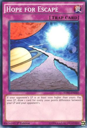 Hope for Escape (SDPD-EN040) - Structure Deck: Pendulum Domination 1st Edition-1