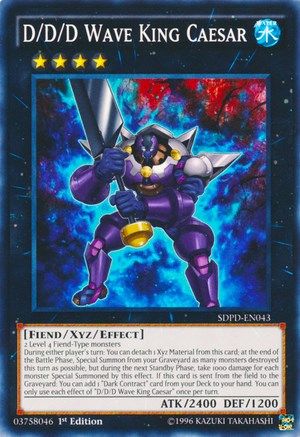 D/D/D Wave King Caesar (SDPD-EN043) - Structure Deck: Pendulum Domination 1st Edition-1