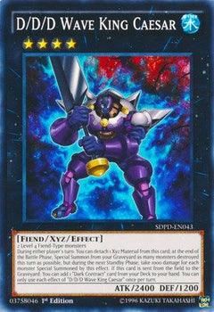 D/D/D Wave King Caesar (SDPD-EN043) - Structure Deck: Pendulum Domination 1st Edition-1