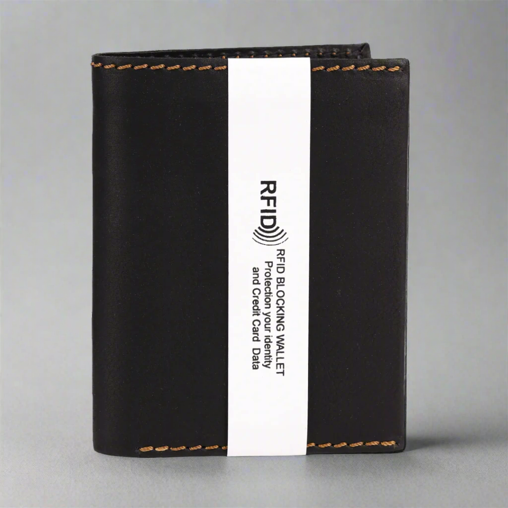 MET Men's Upright Coin Leather Wallet-4