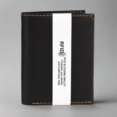MET Men's Upright Coin Leather Wallet-4