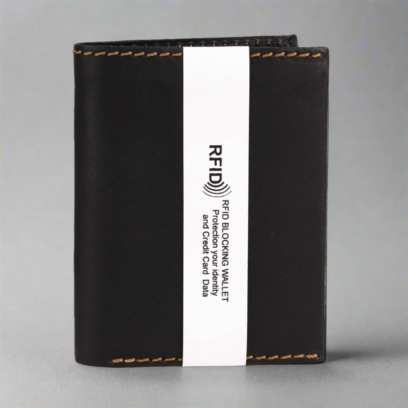 MET Men's Upright Coin Leather Wallet-4