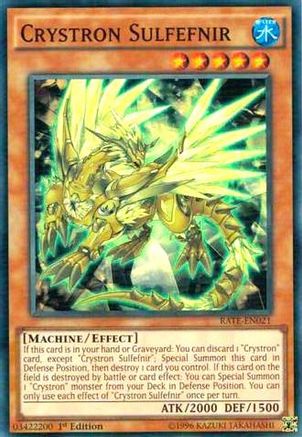 Crystron Sulfefnir (RATE-EN021) - Raging Tempest 1st Edition-1