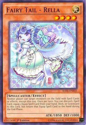 Fairy Tail - Rella (RATE-EN035) - Raging Tempest 1st Edition-1