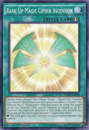 Rank-Up-Magic Cipher Ascension (RATE-EN056) - Raging Tempest Unlimited-1