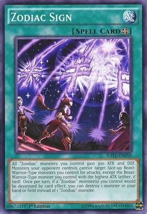 Zodiac Sign (RATE-EN058) - Raging Tempest Unlimited-1