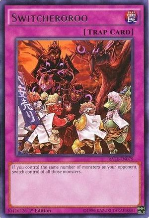 Switcheroroo (RATE-EN079) - Raging Tempest 1st Edition-1
