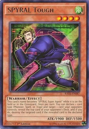 SPYRAL Tough (RATE-EN087) - Raging Tempest 1st Edition-1