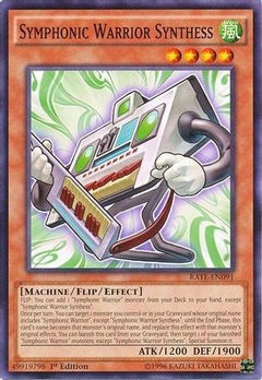 Symphonic Warrior Synthess (RATE-EN091) - Raging Tempest 1st Edition-1