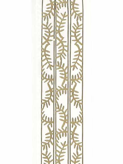 Deco Stickers - Fern Leaf Ribbon-1