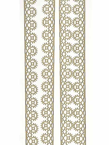 Deco Stickers - Gears Ribbon-1