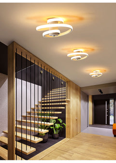 Simple and Modern Metal LED Ceiling Light-8