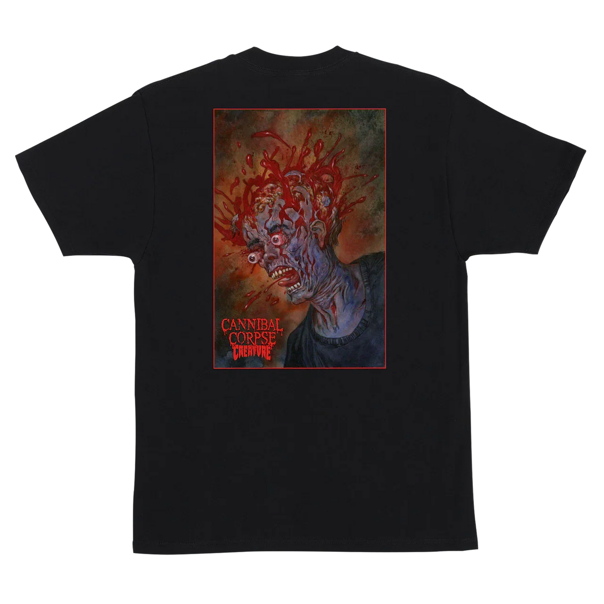 Creature x Cannibal Corpse Tee - Black-2