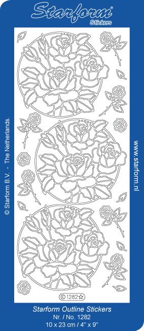 Deco Stickers - Rose Circles-1