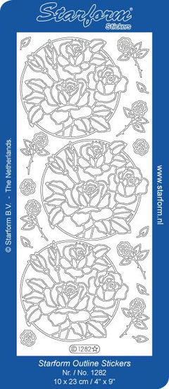 Deco Stickers - Rose Circles-1