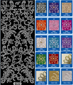 Deco Stickers - Leaf Flourish-1