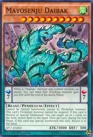 Mayosenju Daibak (SP17-EN003) - Star Pack - Battle Royal 1st Edition-1