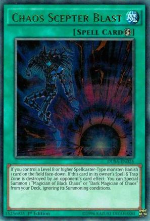 Chaos Scepter Blast (DUSA-EN025) - Duelist Saga 1st Edition-1