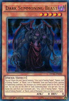 Dark Summoning Beast (DUSA-EN030) - Duelist Saga 1st Edition-1