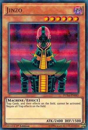 Jinzo (DUSA-EN045) - Duelist Saga 1st Edition-1
