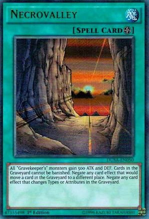 Necrovalley (DUSA-EN050) - Duelist Saga 1st Edition-1