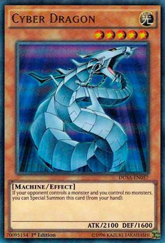 Cyber Dragon (DUSA-EN057) - Duelist Saga 1st Edition-1